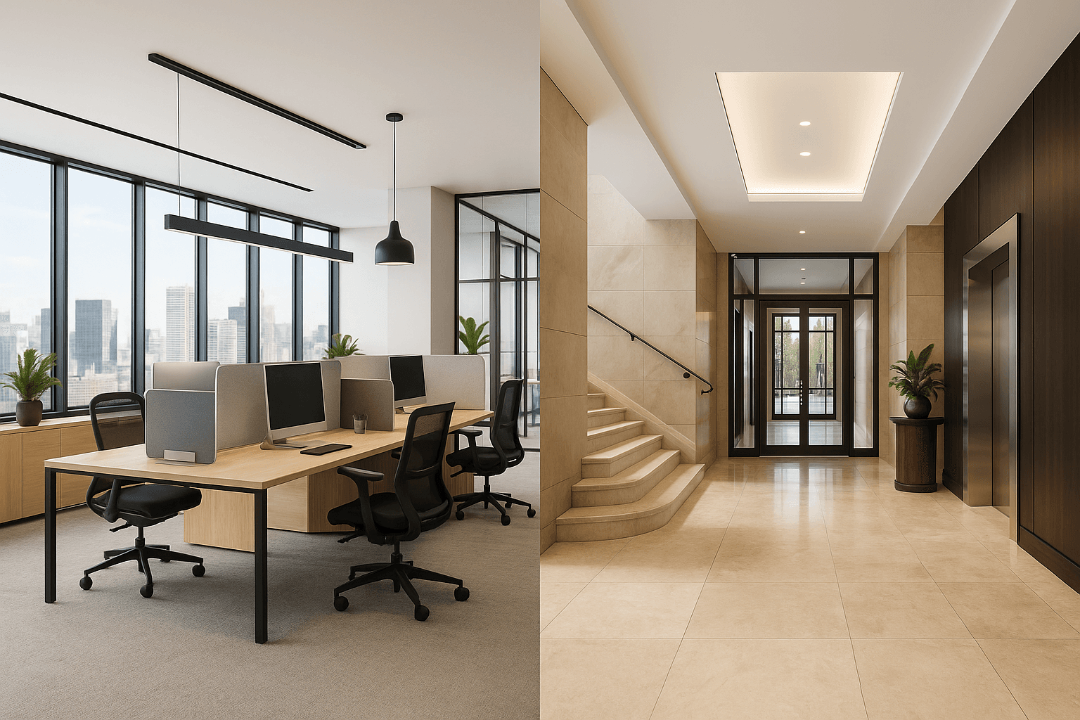 Services aux entreprises à Fréjus et Saint-Raphaël - bureaux, commerces, copropriétés, cabinets médicaux